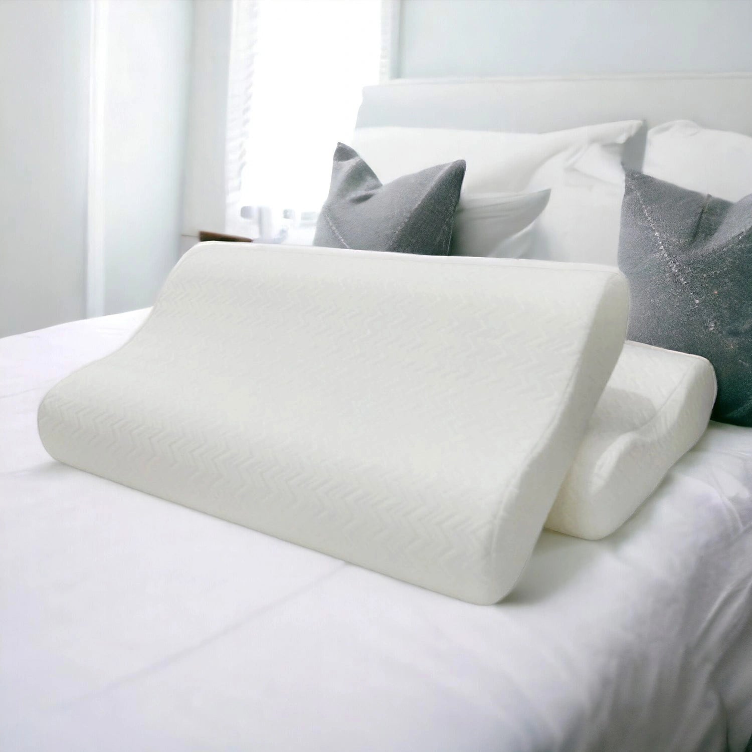🛌 Almohada Cervical Premium -Descanso Real 💆