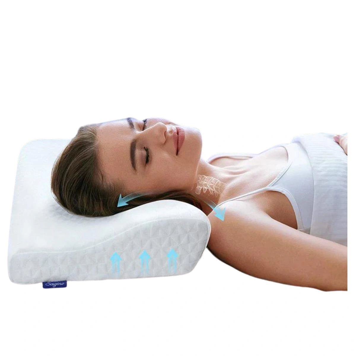 🛌 Almohada Cervical Premium -Descanso Real 💆